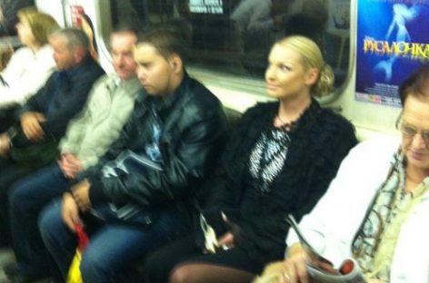 Анастасия Волочкова проехалась в метро ради пиара