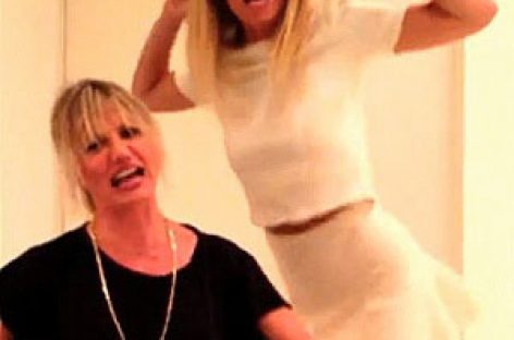 Гвинет Пэлтроу вместе с Камерон Диаз сняли прикольное видео