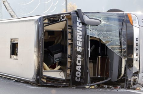 Автобус с джазменом Маркусом Миллером перевернулся в Швейцарии