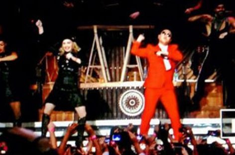 Мадонна умеет танцевать Gangnam Style