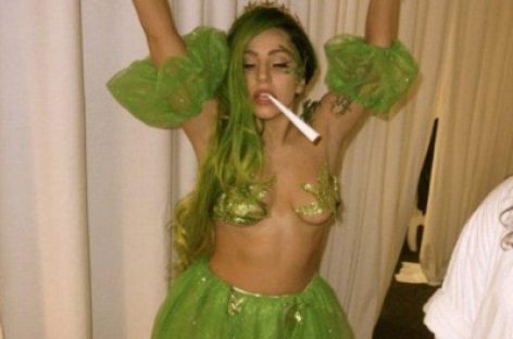 Леди Гага шокировала своим внешним видом на Хэллоуине