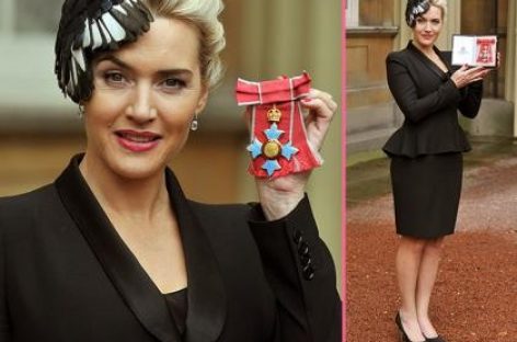 Кейт Уинслет была награждена британской королевой