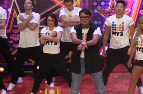 Глава МузТВ станцевал в стиле Gangnam Style