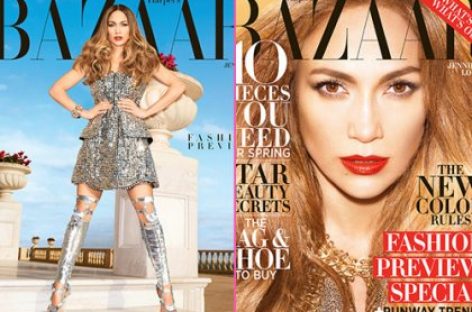 Джей Ло украсила обложку журнала «Harper’s Bazaar»