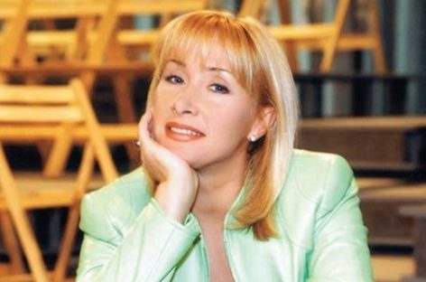 Оксана Пушкина отработала первый день на «Первом» канале