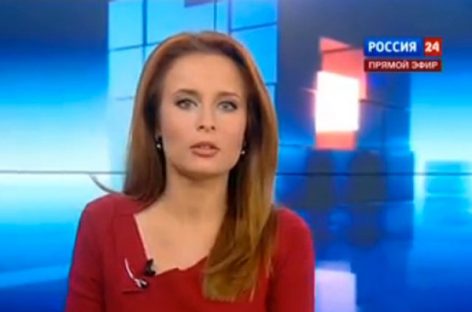 Ведущая “России 24” случайно оговорилась