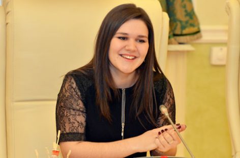 Гарипова уже приступила к репетиции своего выступления