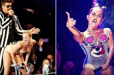 Майли Сайрус шокировала своим выступлением на MTV VMA