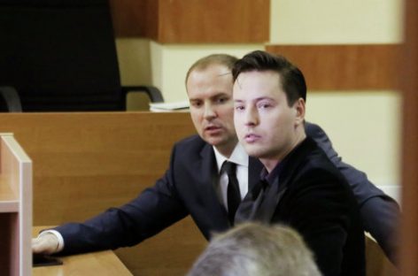За нападение на полицейского Витаса приговорили к штрафу