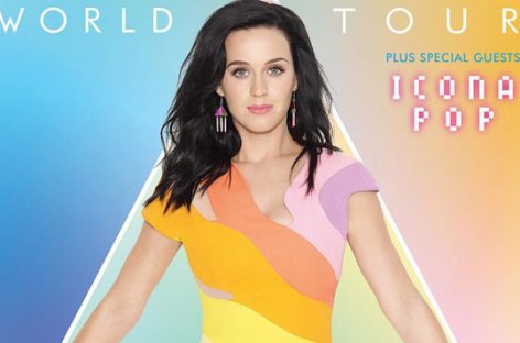 Кэти Перри анонсировала австралийскую часть Prismatic World Tour