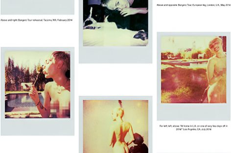 Майли Сайрус снова обнажилась