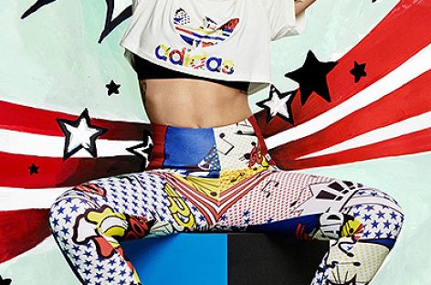 Рита Ора представила образы для весны-лета от Аdidas Originals