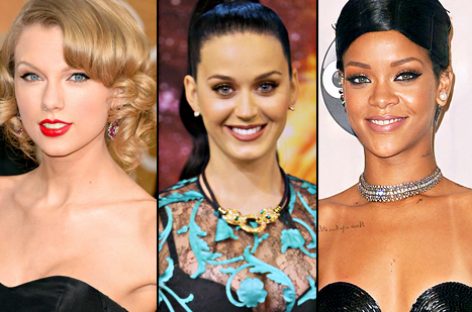 Тейлор Свифт, Кэти Перри и Рианна стали самыми продаваемыми «цифровые» артисты