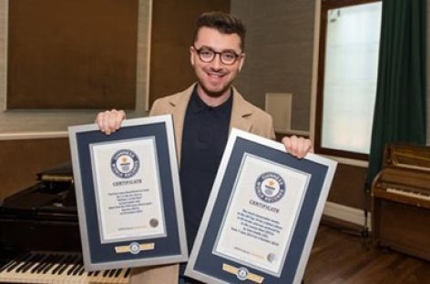 Сэм Смит дважды стал рекордсменом Гиннеса