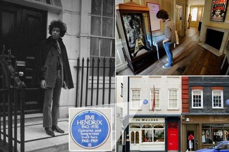 Квартира Джими Хендрикса в Лондоне станет музеем