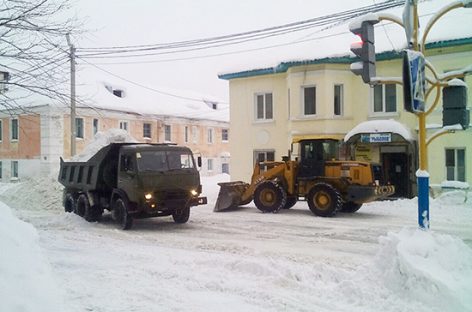 Снегопад в Кемеровской области: введен режим ЧС