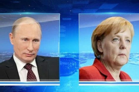 О чем говорили Путин с Меркель по телефону