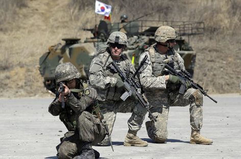 Стартовали совместные учения морской пехоты Республики Корея и США