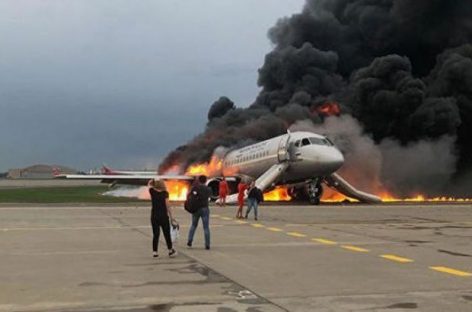Раскрыты причины возгорания самолета в Шереметьево