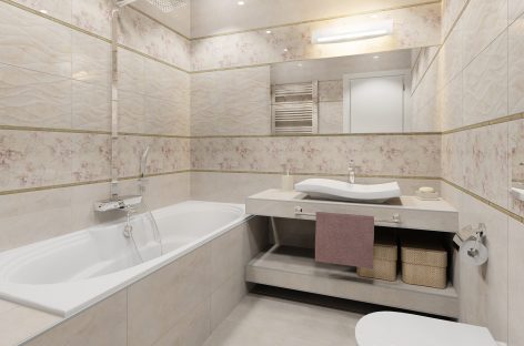 Керамическая плитка в ванную комнату: правила выбора