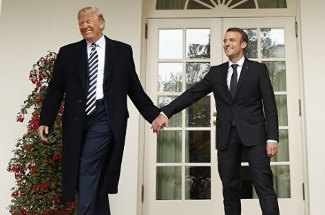 Трампу не нравиться общение Франции с Ираном