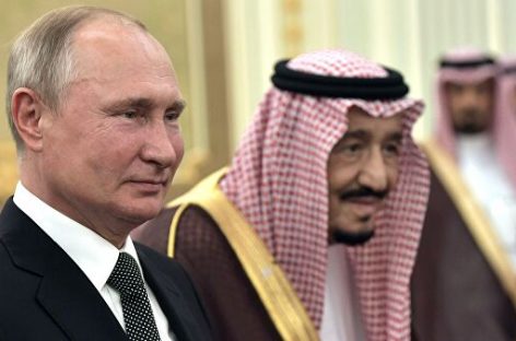 Переговоры главы РФ и короля Саудовской Аравии