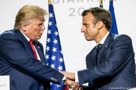 Трамп переговорил с Макроном о видеоконференции G7