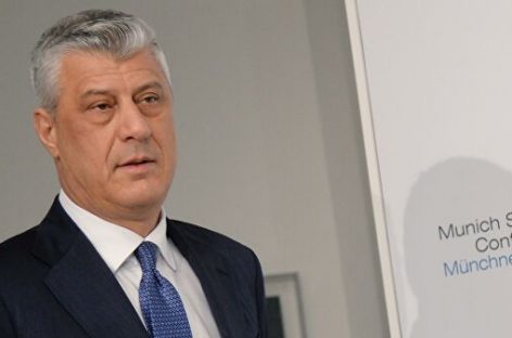 Гаагский трибунал выдвинул обвинения президенту Косово Тачи
