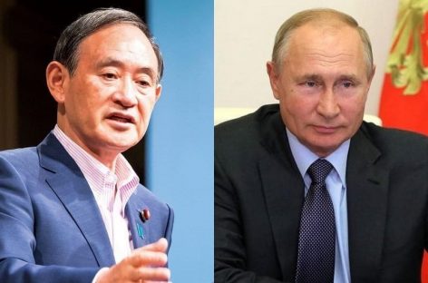 Ёсихидэ Суга хочет переговорить с Владимиром Путиным